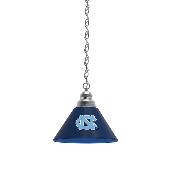 North Carolina Pendant Light, Chrome Fixture