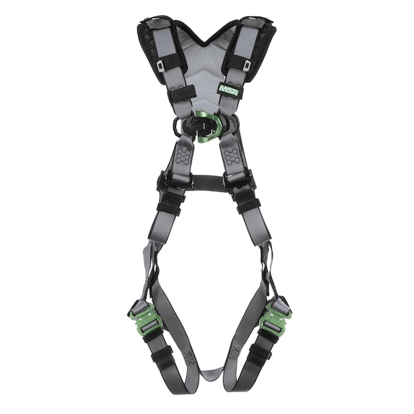 V-FIT Harness, XL, Quick-Connect Leg Straps, Back & Chest D-Rings, Shoulder Padding