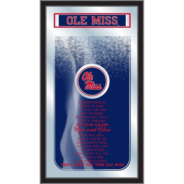 Ole' Miss 26" x 15" Fight Song Mirror