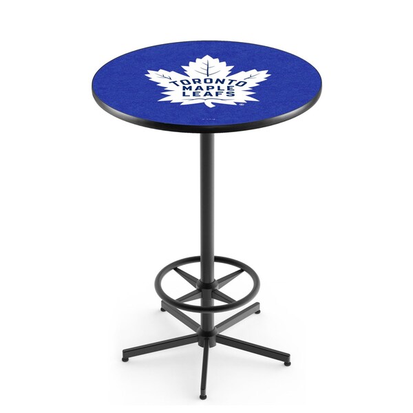 42" Black Toronto Maple Leafs Pub Table
