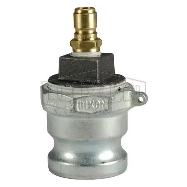 Cam and Groove Test Plug, 4 in Nominal, Iron/Steel, Domestic