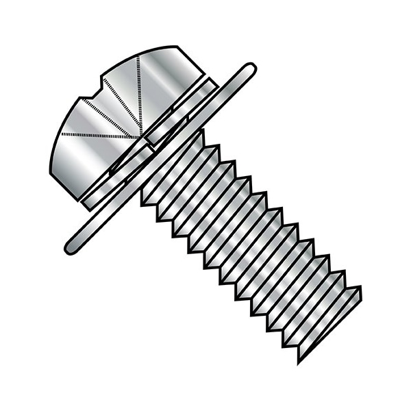 M5-0.80 x 8 mm Phillips Pan Machine Screw, Plain Steel, 1000 PK