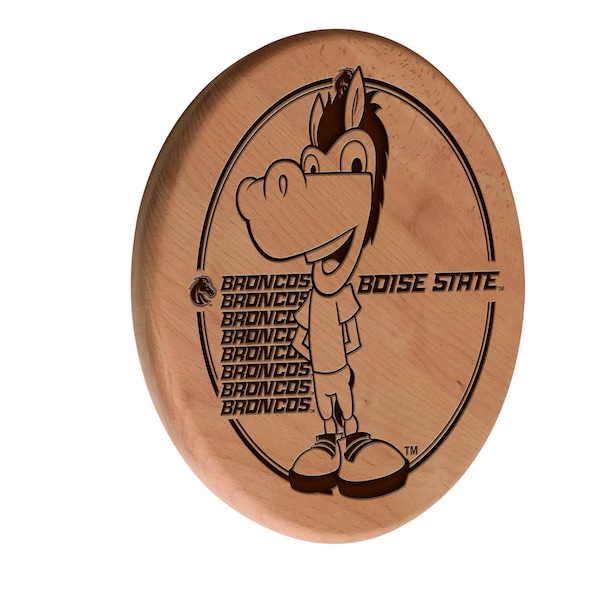 Boise State University 13" Laser Engraved Solid Wood Sign