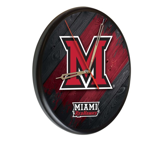 Miami University (OH) 13" Solid Wood Clock