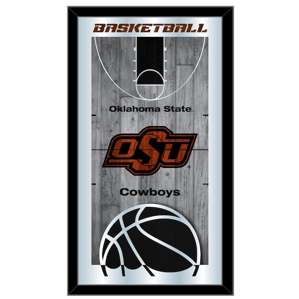 Oklahoma State 15" x 26" Basketball Mirror
