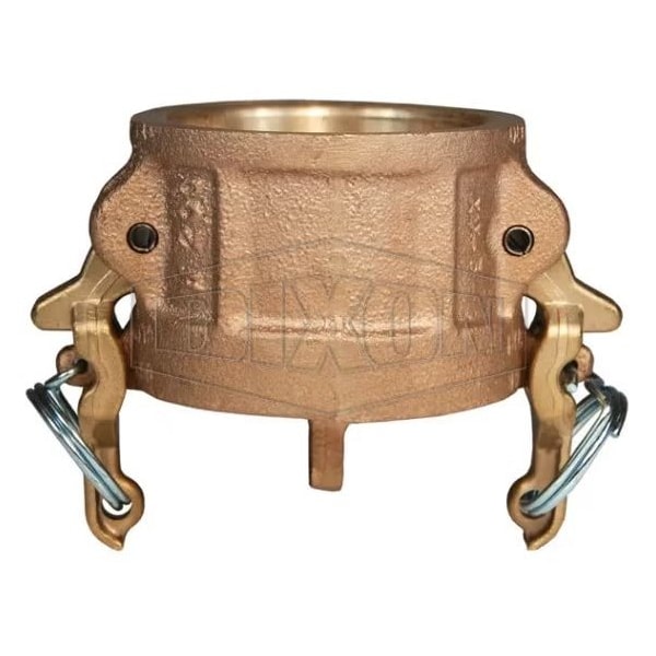Boss-Lock Type H Cam and Groove Dust Cap, 3 in, Brass, Domestic