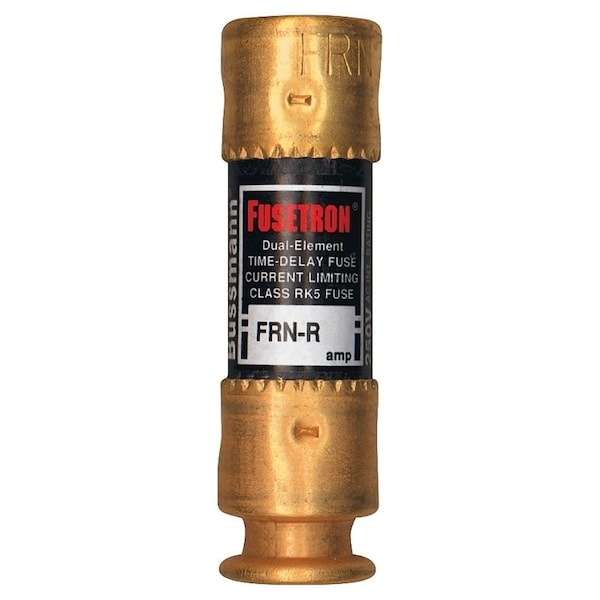 Midget Fuse, FRNR Series, Time-Delay, 30A, 250V AC, 20kA DC