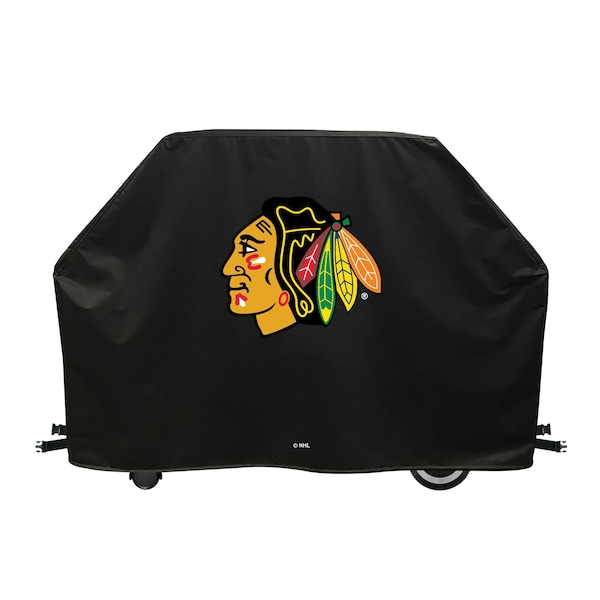 72" Chicago Blackhawks Grill Cover