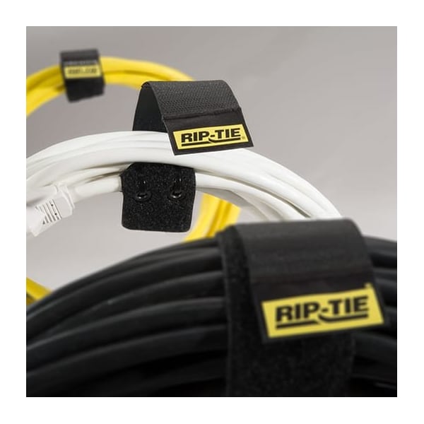 Cable Tie Strap, 10 in L, 2-1/2 in Max Bundle Dia., Black, Nylon Tie, 50 lb Strength, 10 PK