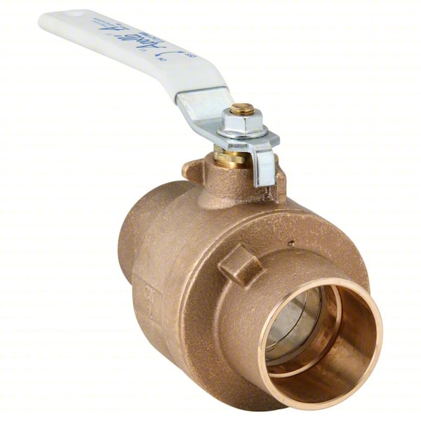 2" Sweat Bronze Ball Valve 2-Way