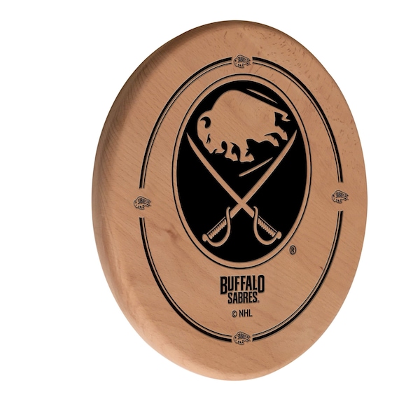 Buffalo  Sabres 13" Laser Engraved Solid Wood Sign