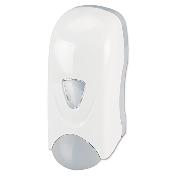 Foam-eeze Bulk Foam Soap Dispenser w/Rf Bottle, 1000 mL, White/Gray