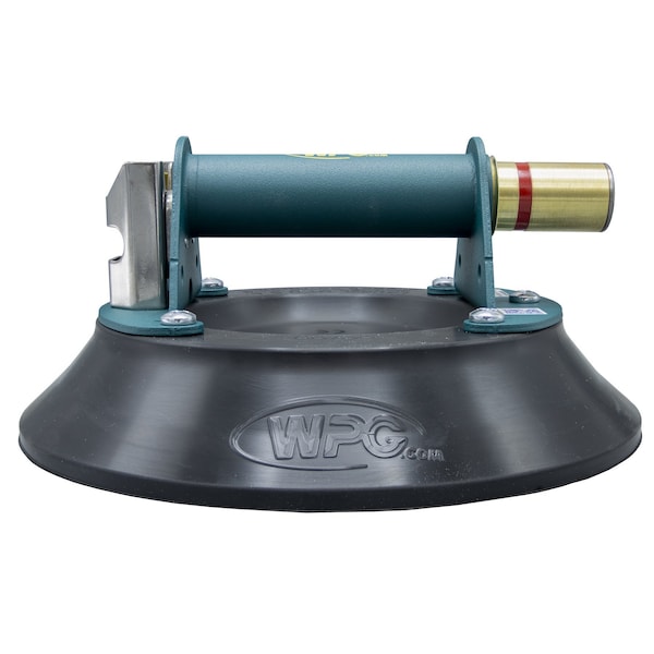 Suction Cup Lifter, Horizontal Handle, 10 in, Load Capacity 175 lb