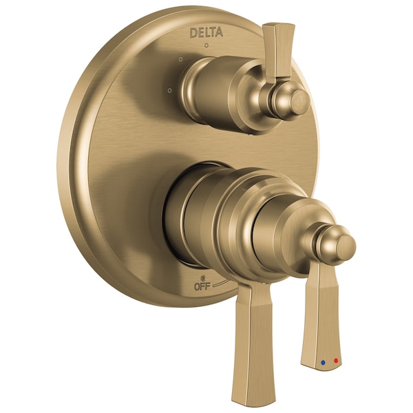 2-Handle Monitor 17T Series Valve Trim With 3 Setting Diverter