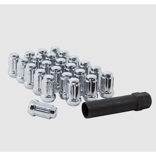 6 Lug Kit 12 Millimeter X 125 Thread Size 60 Degree Conical Spline Drive Spline Drive