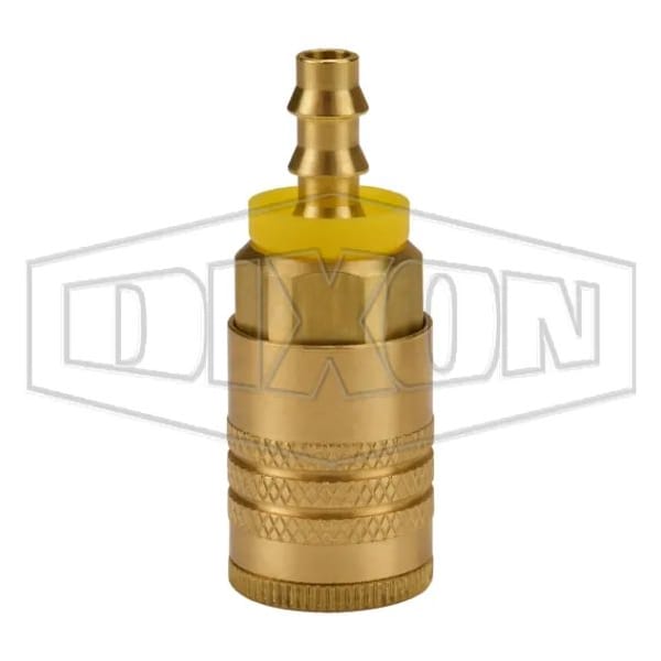 Air Chief ARO Quick Disconnect Push-On Coupler, 1/4 in Nominal, Quick Disconnect Coupler x Hose Barb