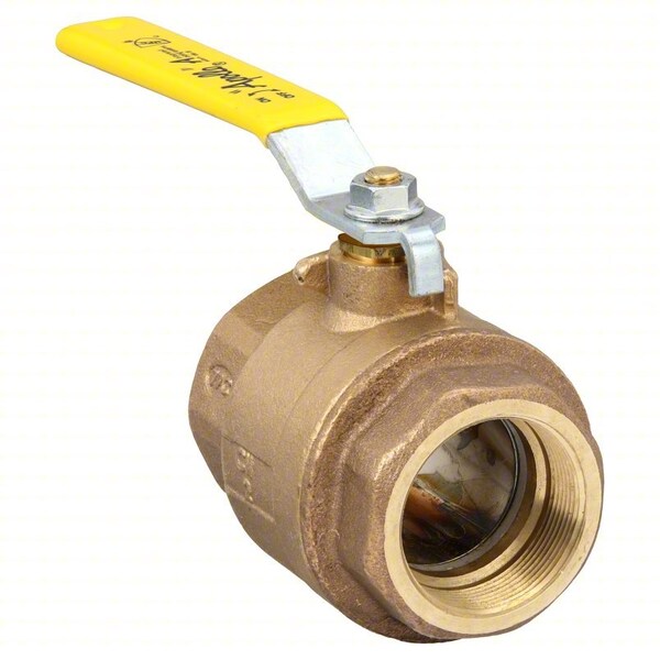 2" FNPT Bronze Ball Valve 2-Way