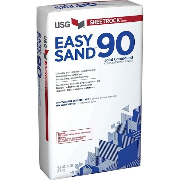 USG Easy Sand 384211120 Joint Compound, Powder, 18 lb Bag