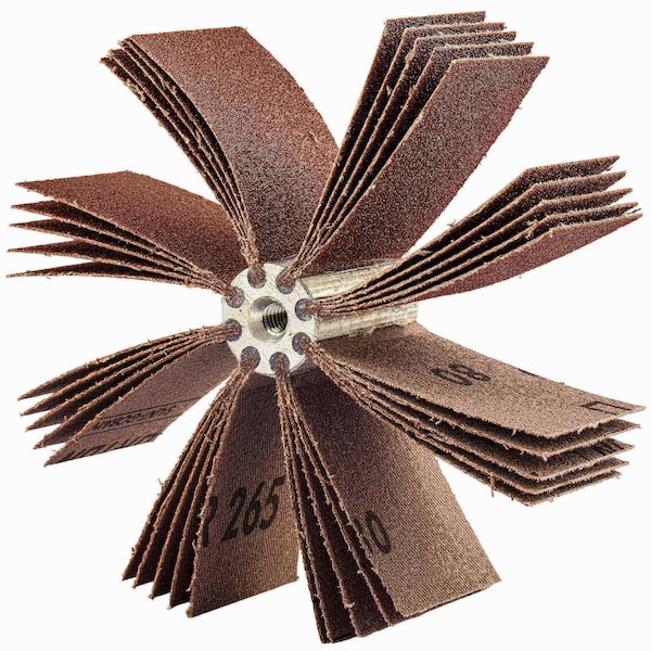 Plain Flap B-8 Bore Polisher 4-3/4 x 1-1