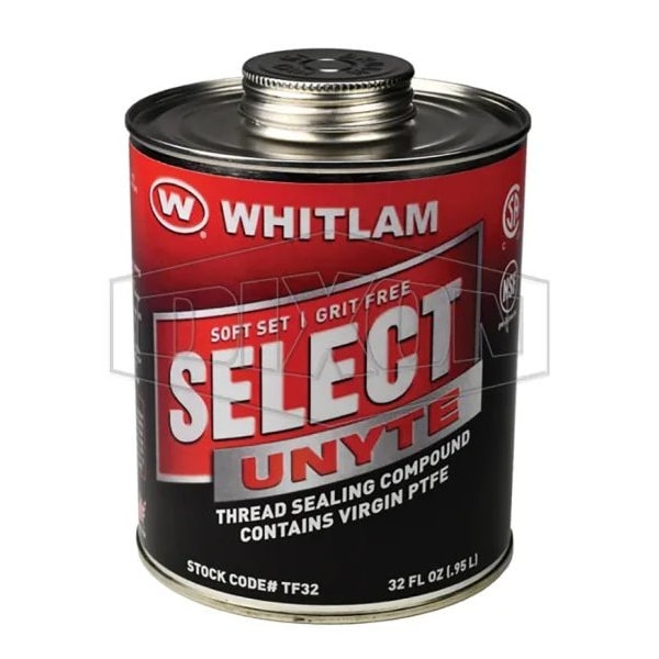 The Right Connection Thread Sealant, 1 qt, White