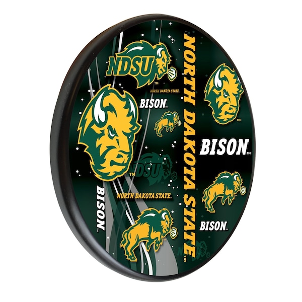 North Dakota State University 13" Solid Wood Sign