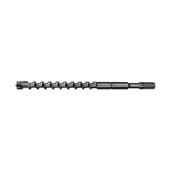 1-1/4 in. x 36 in. 4-Cutter Spline Rotary Hammer Drill Bit