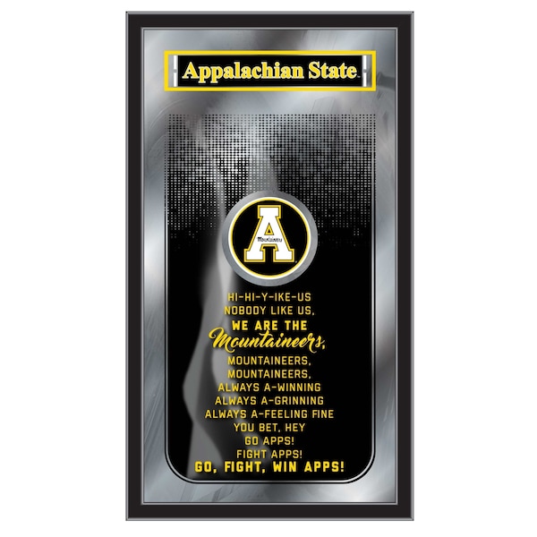 Appalachian State 26" x 15" Fight Song Mirror