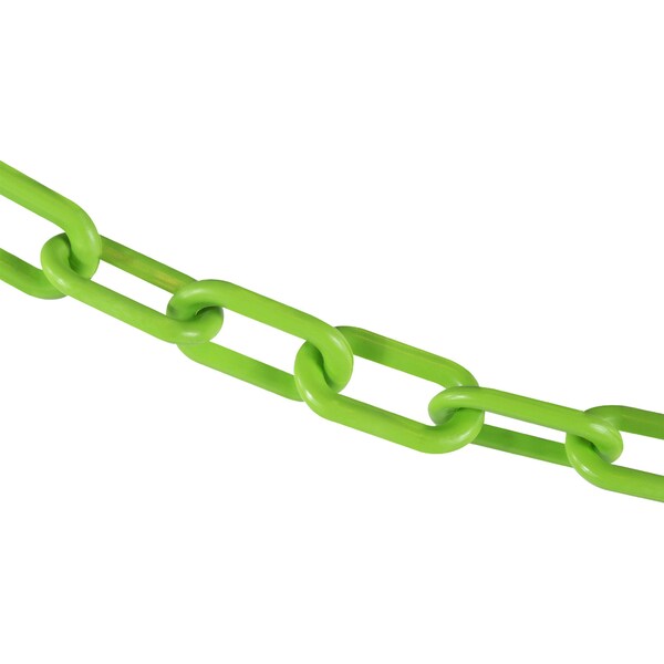 2" x 200' Safety Green Plastic Safety Chain