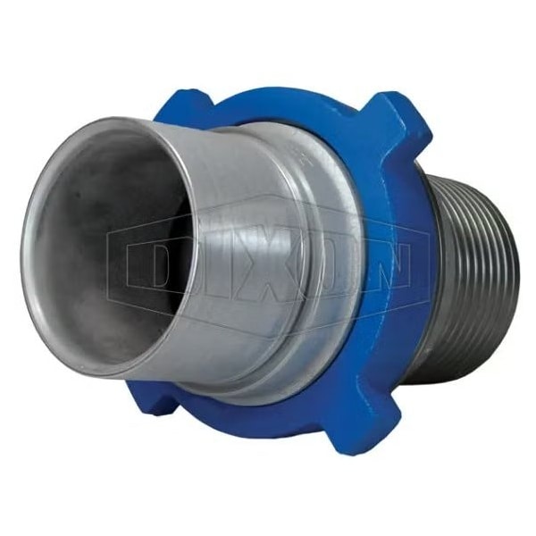 FIG 206 1 pc Complete Male/Female Frac Fitting Assembly, 8 in Nominal, Iron/Steel/Forged Steel Nut,