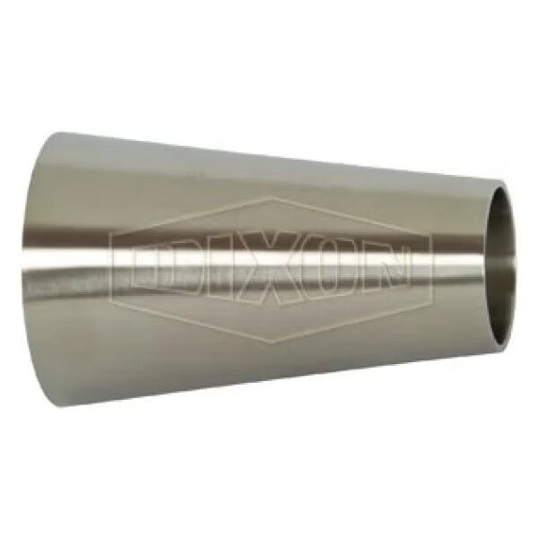 Concentric Weld Reducer, 8 x 4 in, 316L SS, Domestic