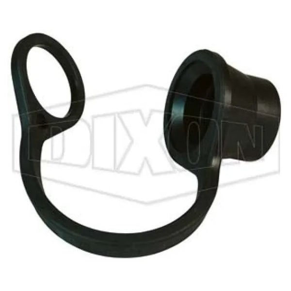 HT Series Flush Face Dust Cap, 1 in Nominal, Nitrile, Domestic