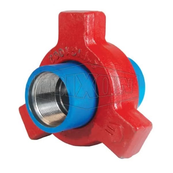 1002 Standard Service Hammer Union, 2 in Nominal, Thread End Style, Steel, Domestic