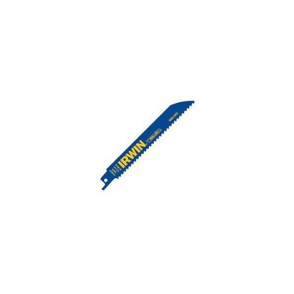 6 in x 10 TPI Reciprocating Saw Blade, IRWIN, 25 PK
