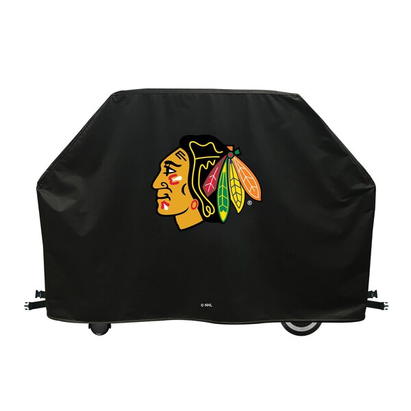 60" Chicago Blackhawks Grill Cover