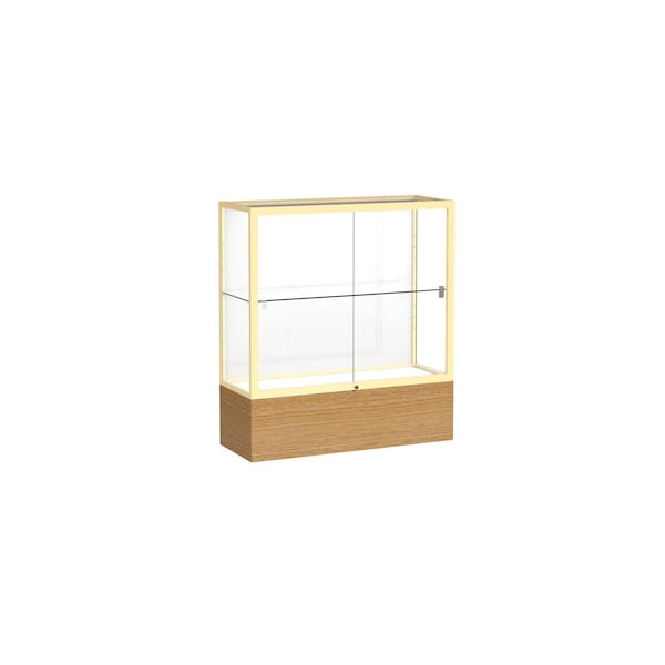 Counter Display Case 36x40x14, White, Champange