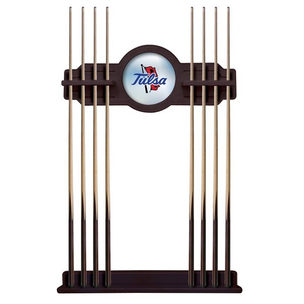 Tulsa Cue Rack in English Tudor Finish