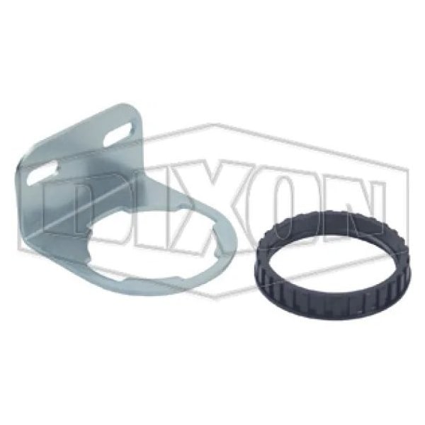 Mounting Bracket with Panel Nut, For Use with R08, B08 Filter/Regulator