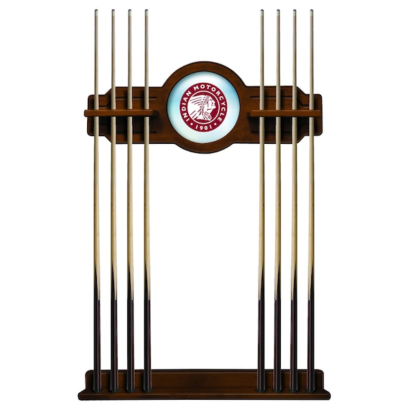 Indian Motorcycle Cue Rack in Chardonnay Finish