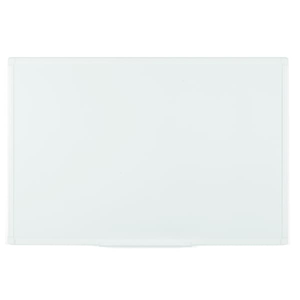 Anti-Microbial Magnetic Steel Dry-Erase, 24" X 36", White Alm Frame