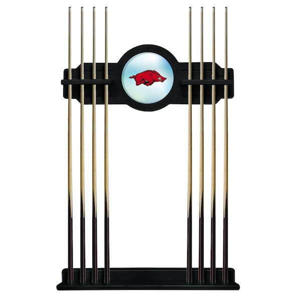 Arkansas Cue Rack in Black Finish