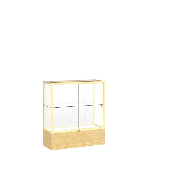 Counter Display Case 36x40x14, White, Champange
