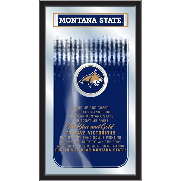 Montana State 26" x 15" Fight Song Mirror