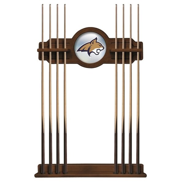Montana State Cue Rack in Chardonnay Finish