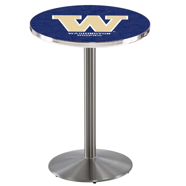 42" Stainless Steel Washington Pub Table, 36" dia. Top