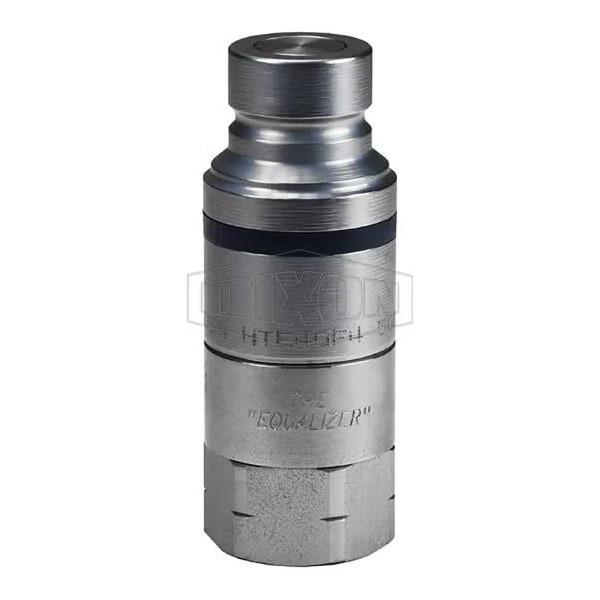 Connect Under Pressure Flushface Female Plug, 1-1/16-12 Nominal, Female O-Ring Boss End Style, Stee