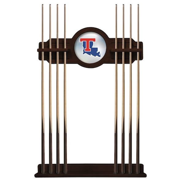 Louisiana Tech Cue Rack in English Tudor Finish