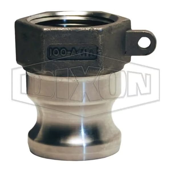 Type A Cam and Groove Adapter, 2 in, Male Adapter x FNPT, Hastelloy CW12MW, Domestic