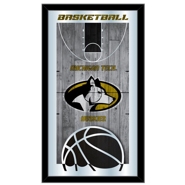 Michigan Tech 15" x 26" Basketball Mirror