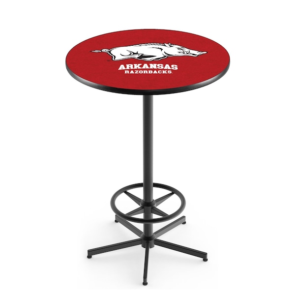 42" Black Arkansas Pub Table