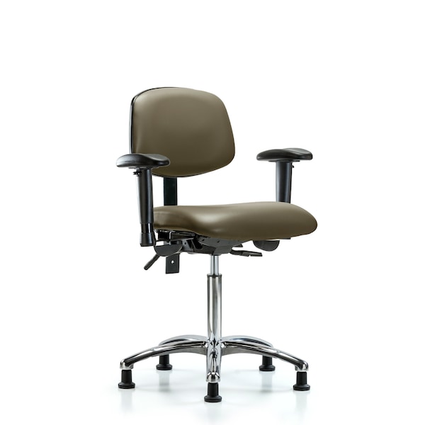 Vinyl Chair, Vinyl, Adjustable Arms
